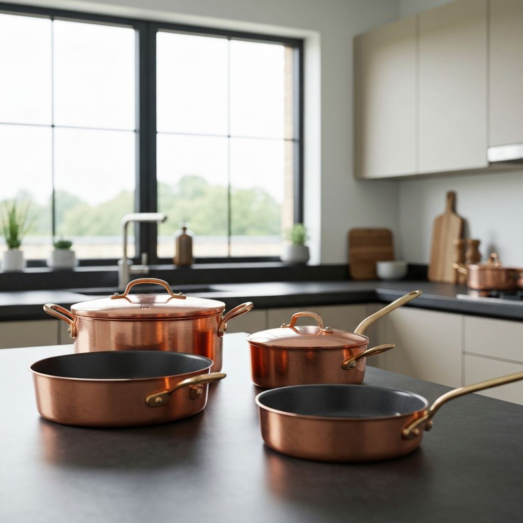 Falk Culinair copper cookware collection